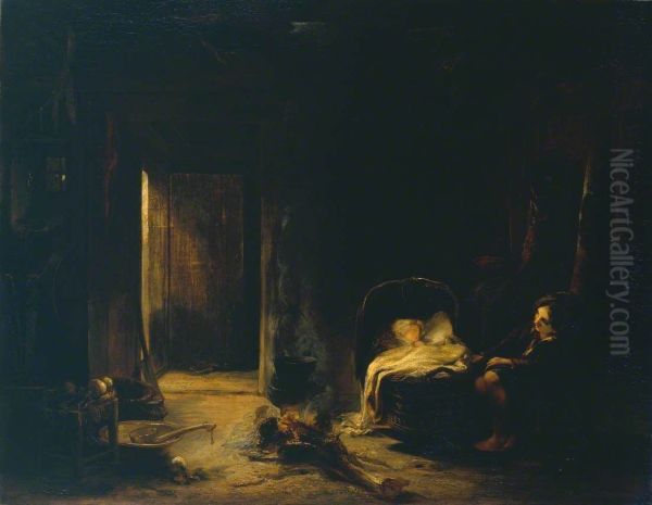 Interior of a Cottage in the Hebrides - view 1