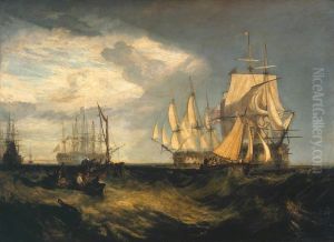 Two Captured Danish Ships Entering Portsmouth Harbour Two Captured Danish Ships Entering Portsmouth Harbour
