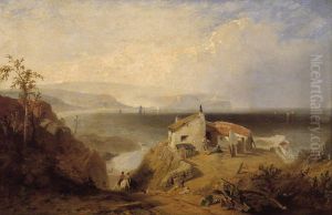The Mulgrave Alum Works at Sandsend, Yorkshire Coast