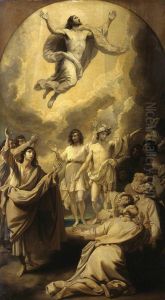 Sketch for 'The Ascension' by Benjamin West