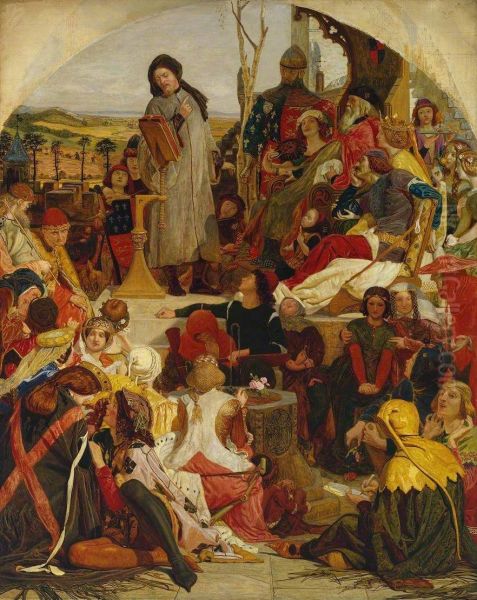 Chaucer at the Court of Edward III - view 1