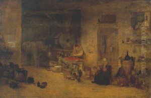 An Artists' Colourman's Workshop by J. M. W. Turner