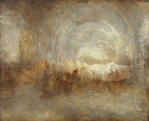 The Long Cellar at Petworth by J. M. W. Turner