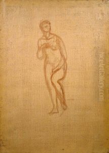 Outline of a Venus Pudica Outline of a Venus Pudica