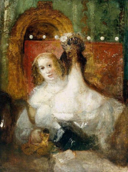 Two Women with a Letter - view 1