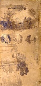 Studies for 'Dawn of Christianity' by J. M. W. Turner