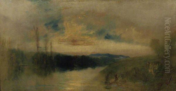 The Lake, Petworth, Sunrise - view 1