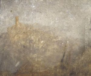 Hilly Landscape with Tower by J. M. W. Turner