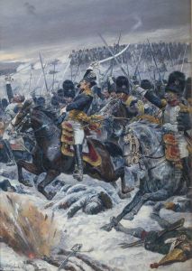 Marshal Ney at Eylau by Richard Caton Woodville, Sr.