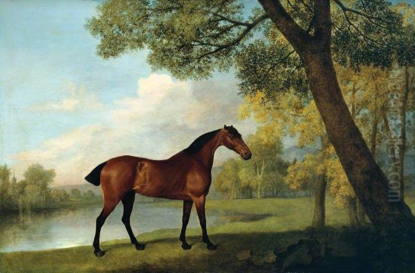 Bay Hunter by a Lake - view 1