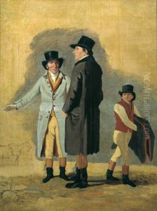 A Study for 'Surprise and Eleanor' by Benjamin Marshall