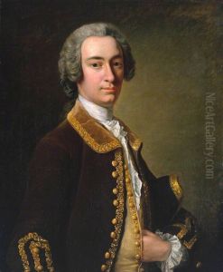A Gentleman in Brown by William Hoare