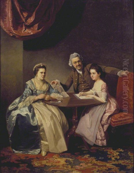 Mr and Mrs Dalton and their Niece Mary de Heulle - view 1