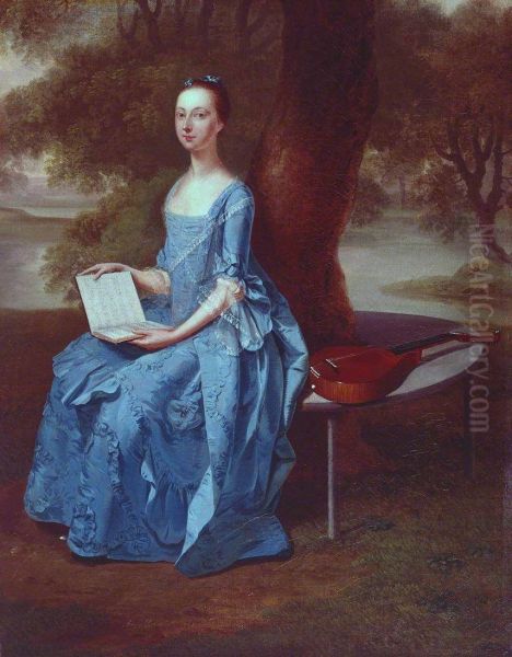 A Lady in Blue - view 1