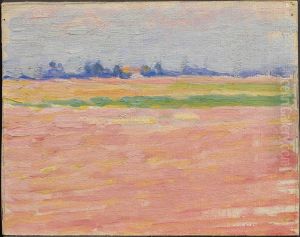 Morning over the Ploughed Fields by Robert Bevan