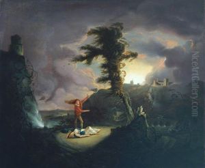 The Death of Amelia by Samuel Colman
