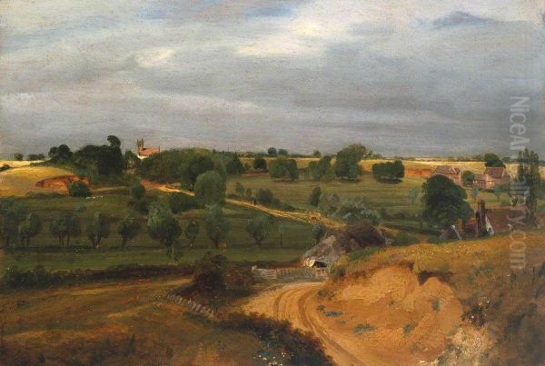 Brightwell Church and Village - view 1