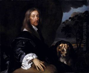 Portrait of a Gentleman with a Dog, Probably Sir Thomas Tipping