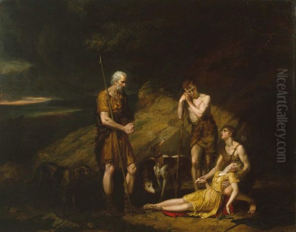 ImogenFound in the Cave of Belarius - view 1