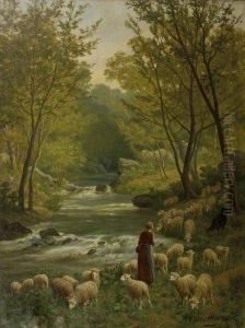 Bergere A La Riviere