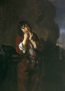 Boy Playing a Jew's Harp