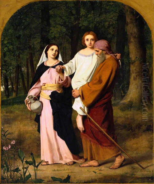 The Child Jesus Going Down with His Parents to Nazareth - view 1