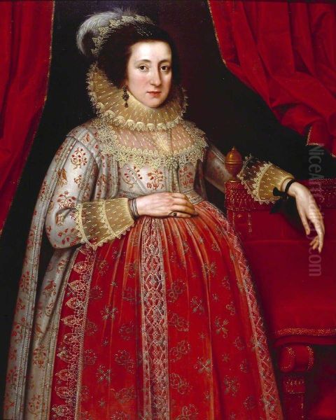 Portrait of a Woman in Red - view 1