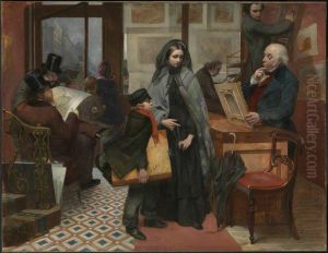 Nameless and Friendless. "The rich man's wealth is his strong city, etc." - Proverbs, x, 15 by Emily Mary Osborn