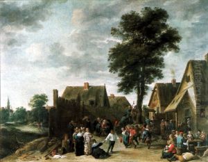 The Kermis at the Half Moon Inn by David Teniers the Younger