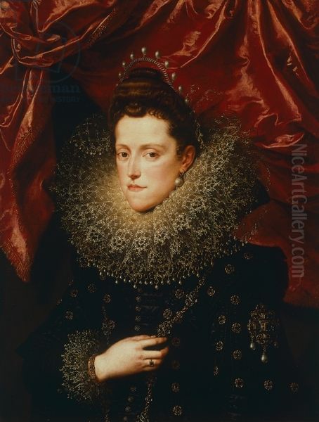 Portrait of Eleonora de' Medici (1567-1611), wife of Vincenzo I Gonzaga, Duke of Mantua - view 1