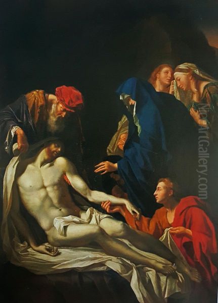 The burial of Christ - view 1