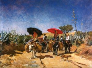 The return from the market by Antonio Carvalho de Silva Porto