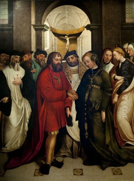 Wedding of Saint Alexis - view 1