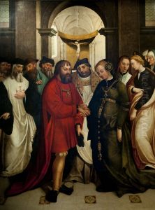 Wedding of Saint Alexis by Garcia Fernandes