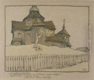 Trinity Church of Vitebsk by Eliezer Markowich Lissitzky