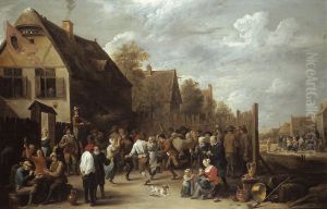 Village Festival by David Teniers the Younger