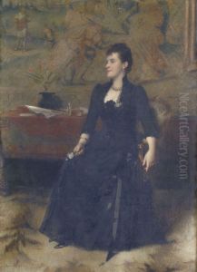 Portrait de Madame Rachou by Henri Rachou