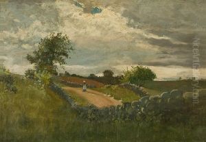 Woman Driving Geese