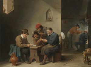 Card Players by David Teniers the Younger