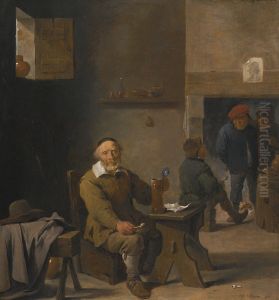 A Peasants in an Inn