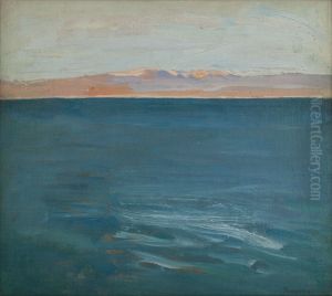 Red Sea, Suez by Akseli Valdemar Gallen-Kallela
