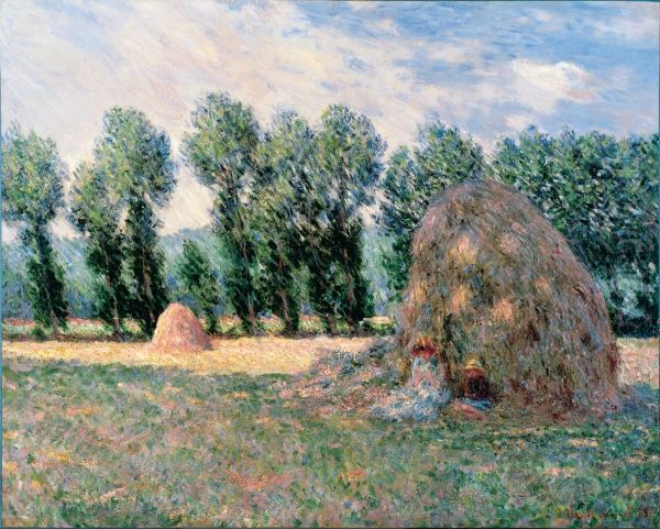 Haystacks - view 1