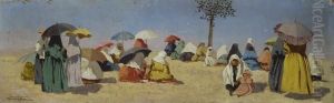 L'attesa Per Il Rientro Dalla Pesca by Ettore Cercone