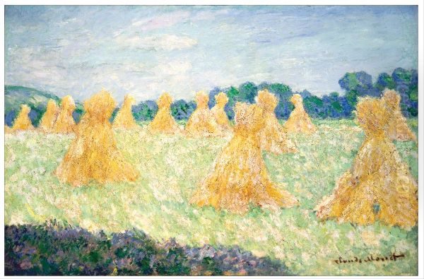 The Young Ladies of Giverny, Sun Effect - view 1