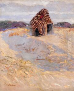 Araba Nel Deserto by Ettore Cercone