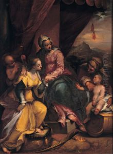 Mystic marriage of Saint Catherine by Denys Calvaert