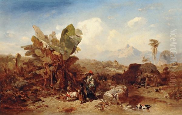 Landscape with Black People - view 1