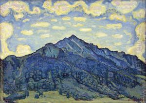 Landscape of the Swiss Alps by Ferdinand Hodler