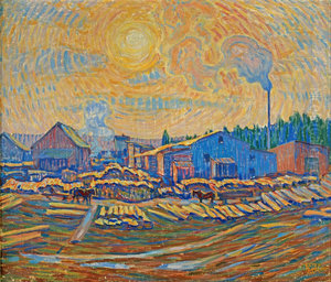 The Sawmill, December sun