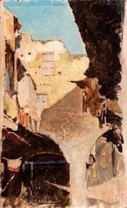 Cortile by Ettore Cercone